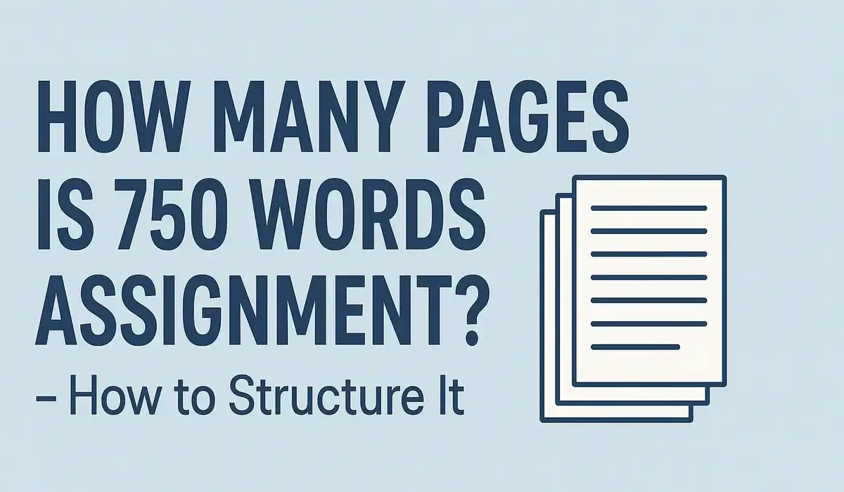 How Many Pages Is 750 Words Assignment – How to Structure It