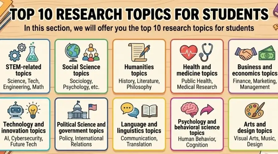 Top 10 Research Topics For Students