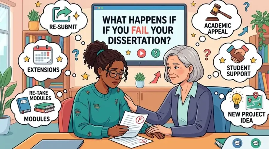 What happens if you fail your dissertation?