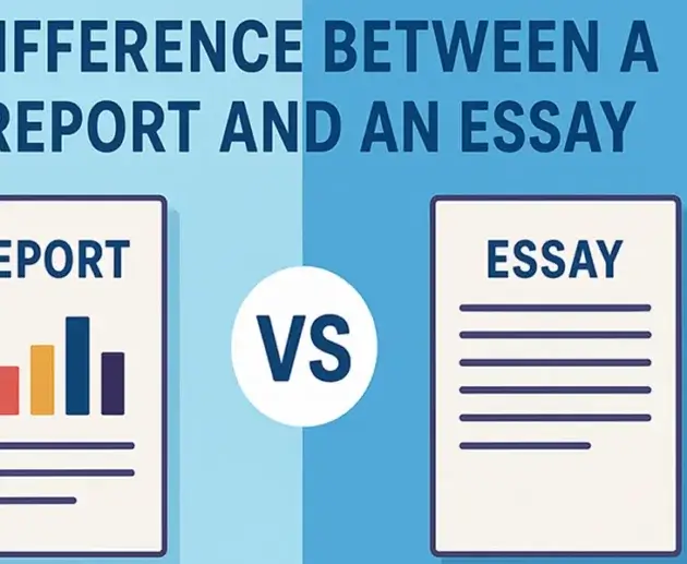 Difference Between an Essay and a Report?​