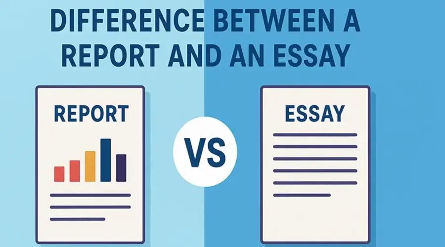 Difference Between an Essay and a Report?​