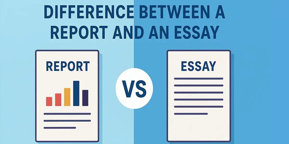 Difference Between an Essay and a Report?​