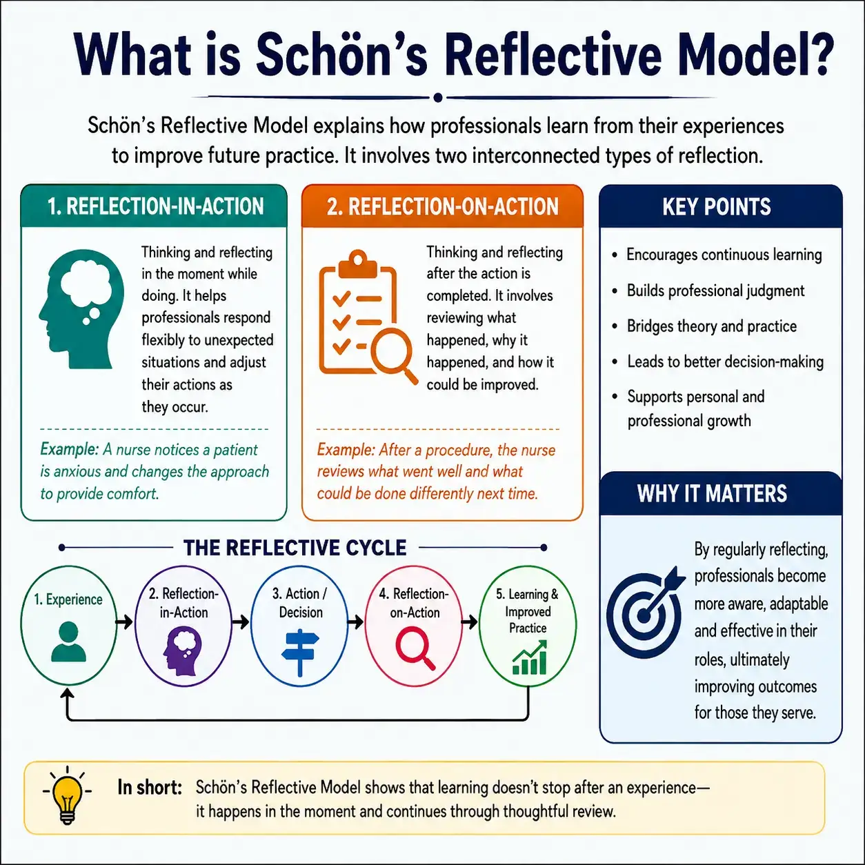 Schons Reflective Model